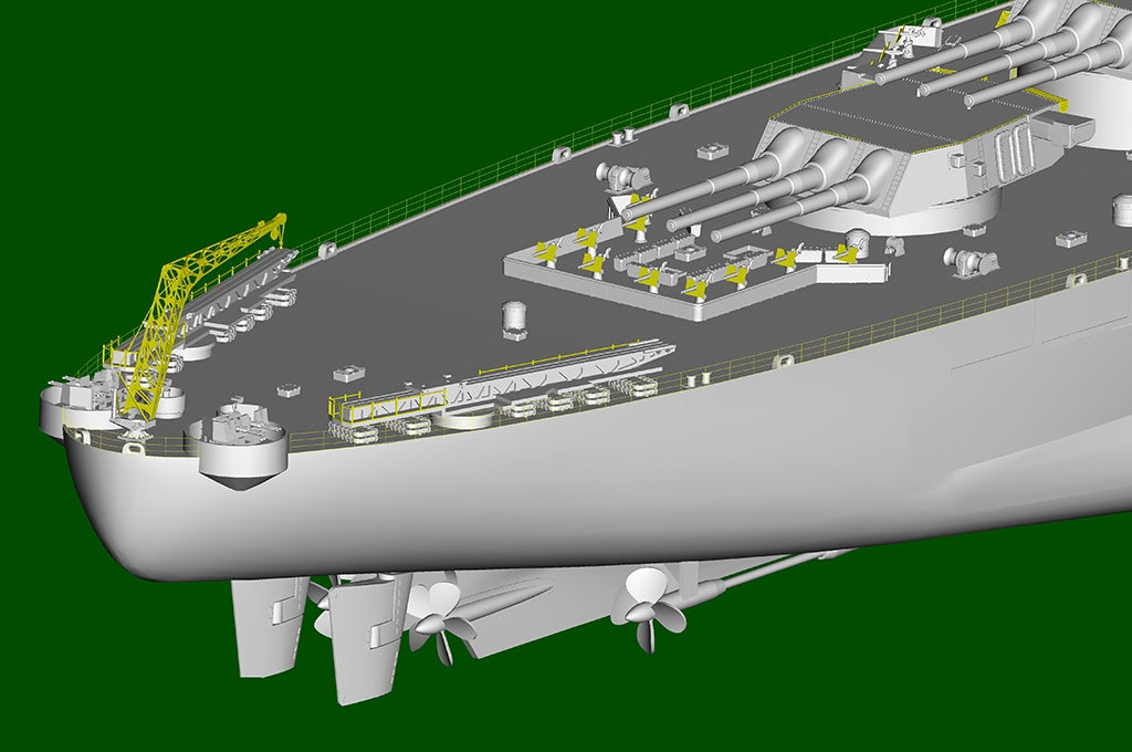Trumpeter 05373 USS Ohio BB-68 1/350 – immagine 7