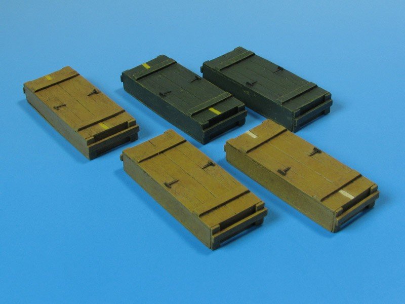 Eureka XXL E-005 Set of 5 ammo boxes 1/35