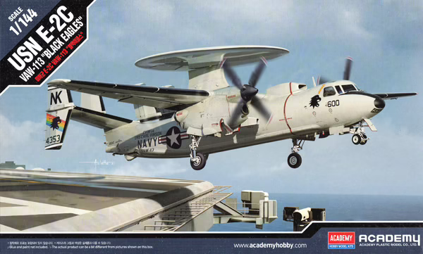 Academy 12623 US Navy E-2C VAW-113 Black Eagles 1/144
