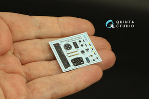 Quinta Studio QD32160 Do 335A-10 3D-Printed &amp;amp; colored Interior on decal paper (HK models) 1/32 – immagine 4
