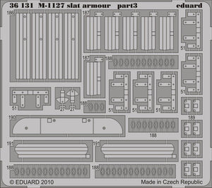 Eduard 36131 M-1127 slat armor 1/35 Trumpeter – immagine 3