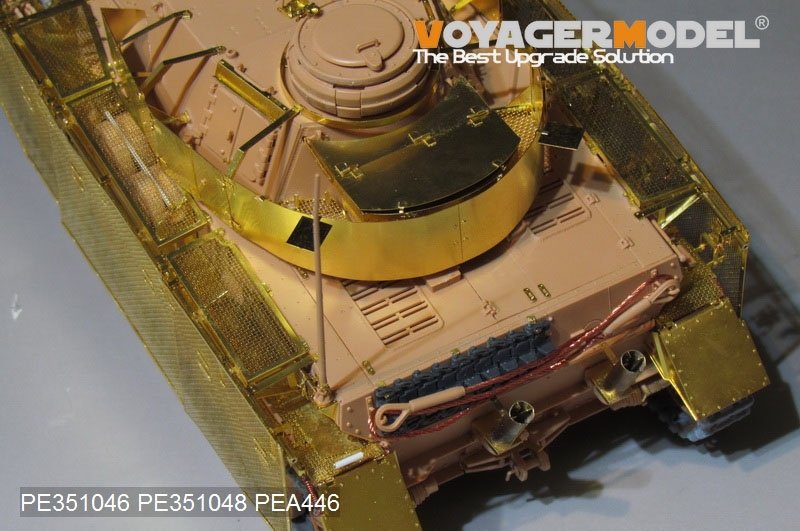 Maquette Voyager PE351046, char allemand Pz.Kpfw.IV Ausf.J (production tardive), Seconde Guerre mondiale, base pour RFM 5033, échelle 1/35 – image 27
