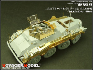 Voyager Model PE35133 Sd.Kfz 234/1 8Rad (For DRAGON 6298) 1/35 – obrázek 3