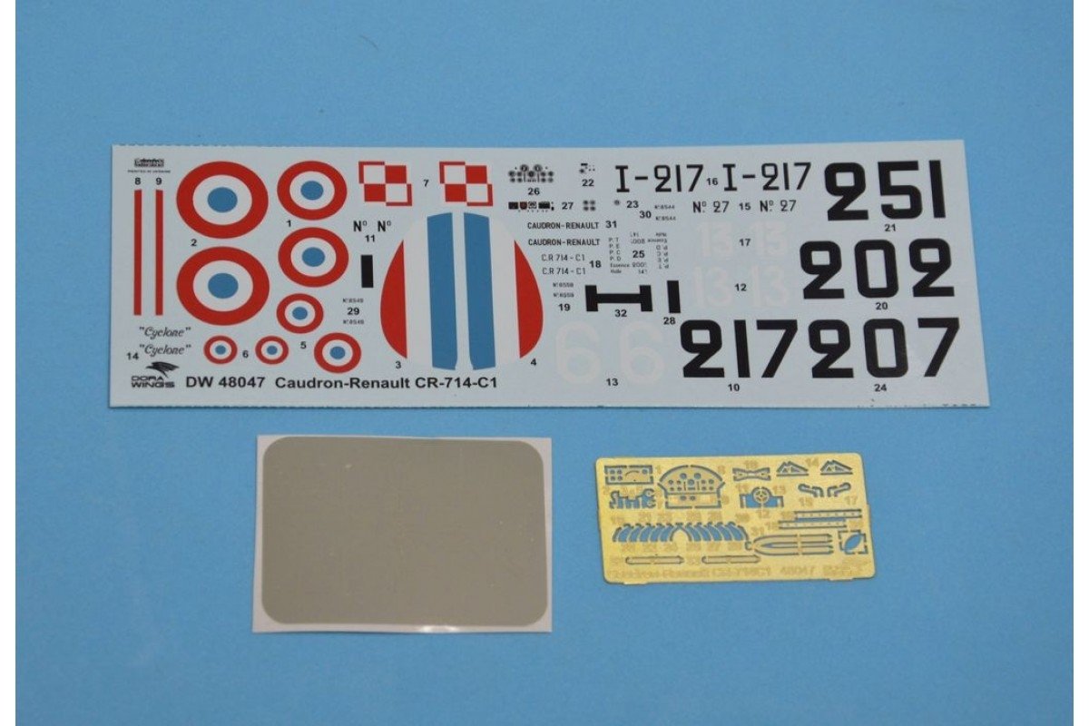 Dora Wings 48047 Caudron -Renault CR.714C.1 (early) 1/48 – obrázek 8