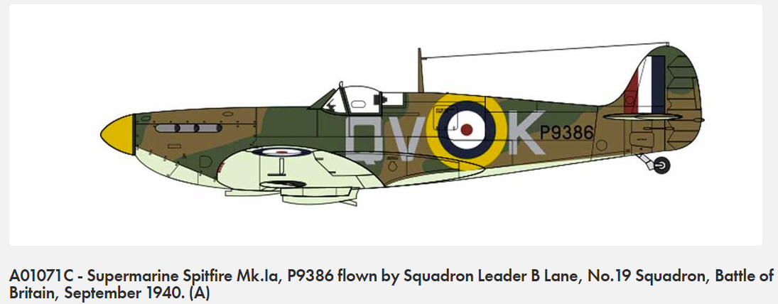 Airfix 01071C Supermarine Spitfire Mk.Ia 1/72 – imagen 2