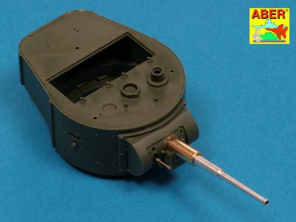 Aber 35L-112 Soviet 45 mm 20 K tank barrel for BT-7 1/35 – obrázek 4