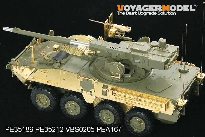 Voyager Model PE35189 Modern US Army M1128 MGS for AFV CLUB 35128 1/35 – immagine 6