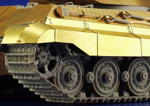 Eduard 35684 King Tiger Porsche fenders 1/35 Dragon – obrázek 6