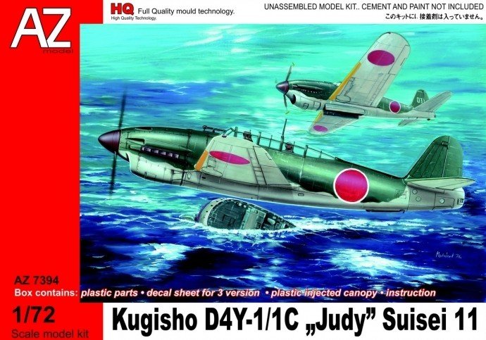 AZ Model AZ7394 Kugisho D4Y1/1C Judy Suisei 11 1/72