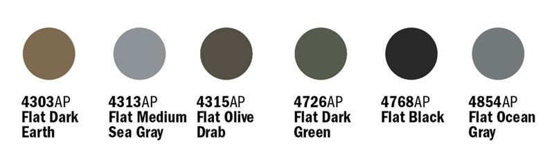 Italeri 445AP D-Day Allies Aircraft Painting 6x20ml – image 2