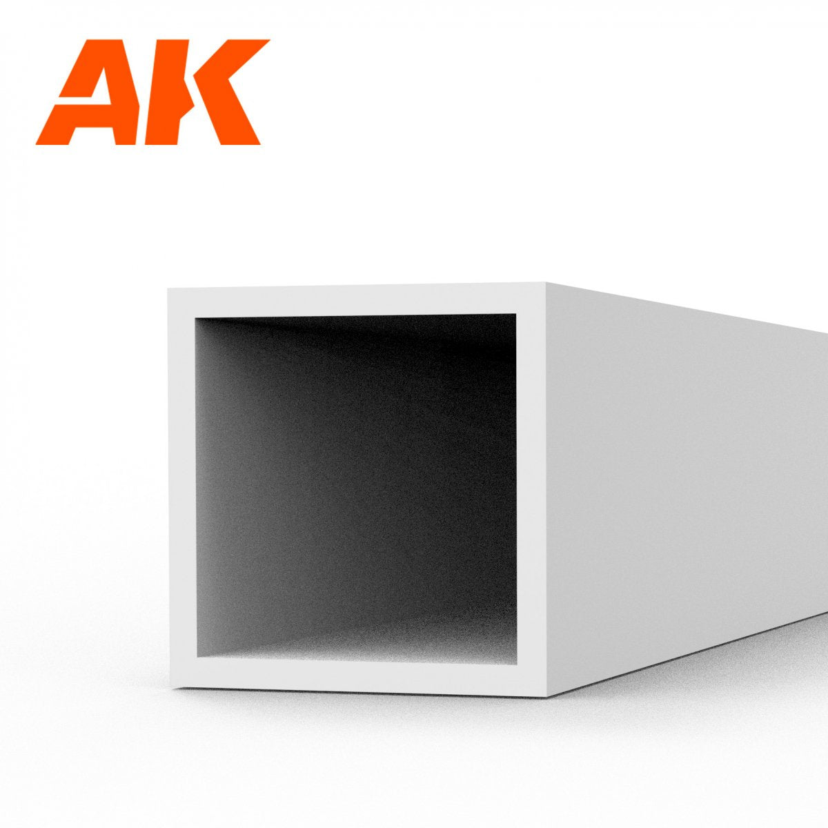 AK Interactive AK6548 SQUARE HOLLOW TUBE 4.00 X 350MM – STYRENE SQUARE HOLLOW TUBE – (3 UNITS) – obrázek 2
