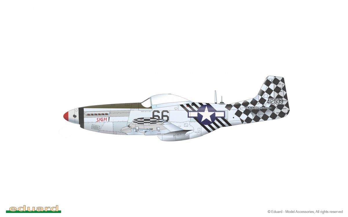 Eduard 82105 P-51K Mustang 1/48 – imagen 7