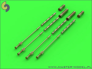 Master AM-32-083 De Havilland Mosquito NF Mk.II / FB Mk.VI - Pitot Tube and Weapon Set (Browning .303 MGs and Hispano 20mm Tips) - Fits Tamiya Model – image 3