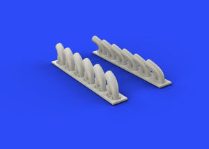 Eduard 632081 P-39Q/ N exhaust stacks KITTY HAWK 1/32 – image 2