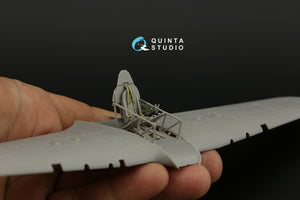 Quinta Studio QD48410 Hurricane family 3D-Printed &amp;amp; colored Interior on decal paper (Arma Hobby) 1/48 – Bild 4