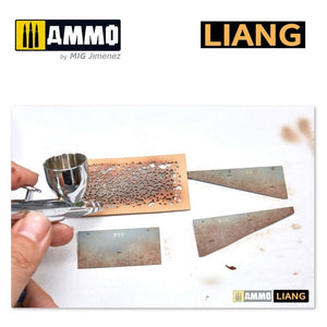 Liang 0001 Weathering Airbursh Stencils – imagen 2