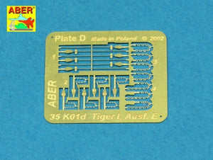 Aber 35259 Sd.Kfz.18 Pz.Kpfw.VI Ausf.E Tiger I (s.PzAbt. 501 in Tunisia) 1/35 – zdjęcie 4