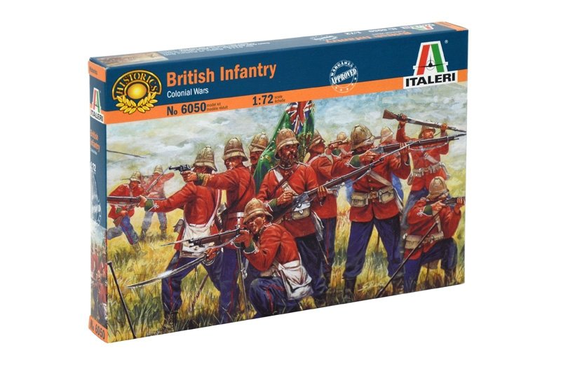 Italeri 6050 FIGURES-ZULU WAR BRITISH INFANTRY 1/72