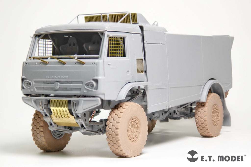 ET Model E35-318 KAMAZ-43509 “KAMAZ-MASTER” Truck For ZVEZDA 3657 1/35 – image 3