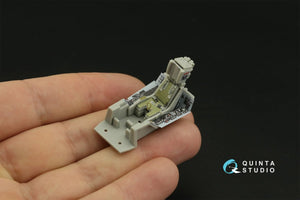 Quinta Studio QD48280 F/A-18C late 3D-Printed &amp;amp; colored Interior on decal paper (HobbyBoss) 1/48 – image 3