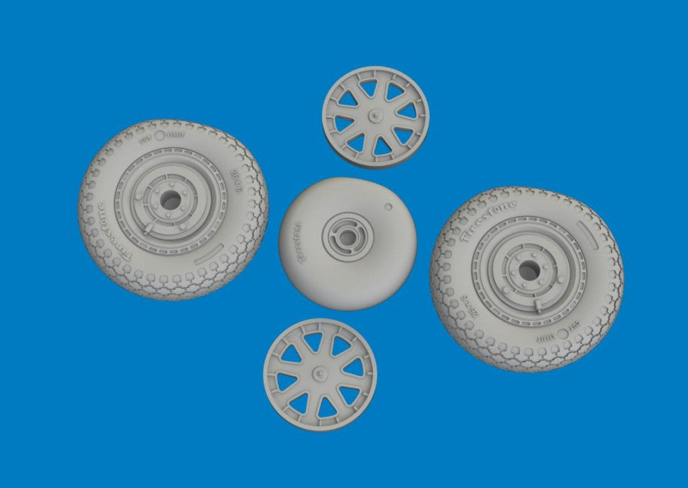 Eduard 6481051 P-39 Wheels Early ARMA HOBBY 1/48 – obrázek 3