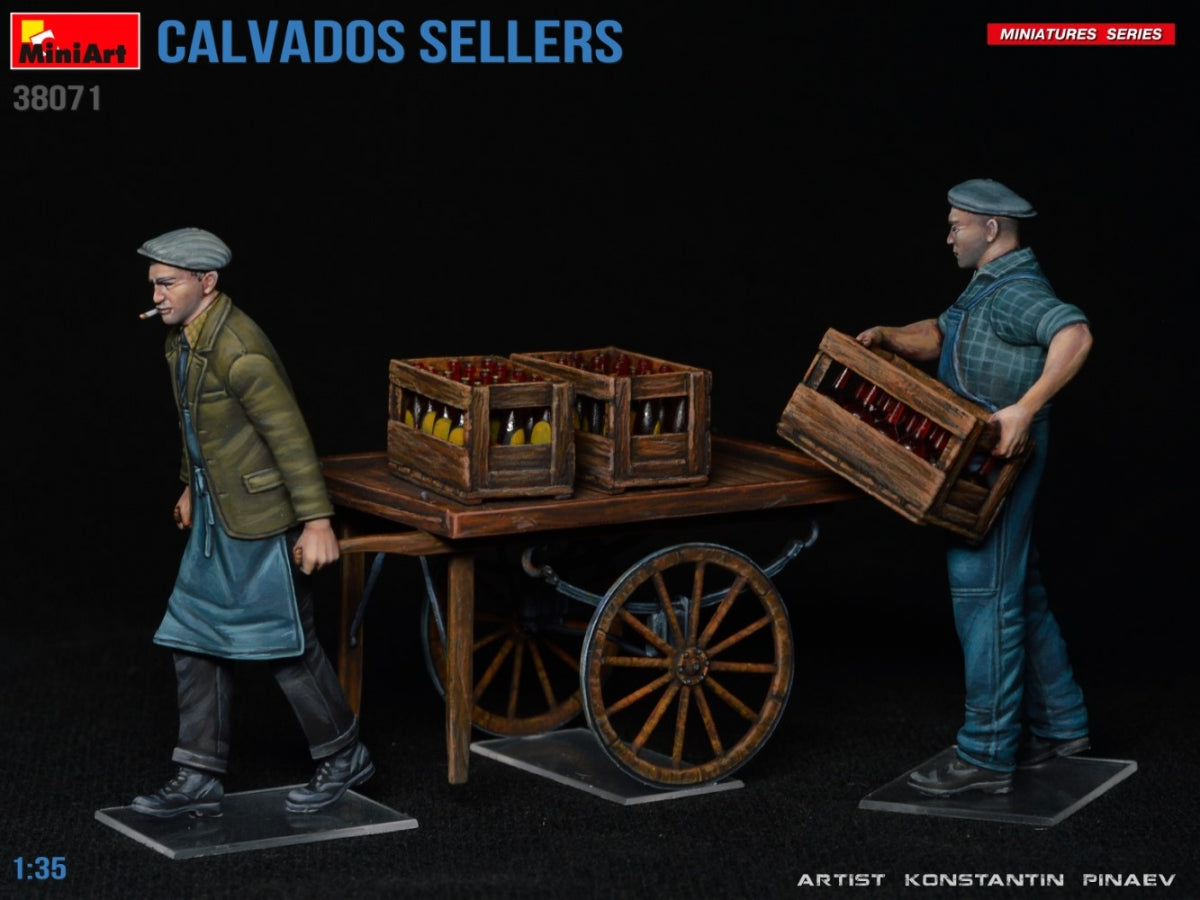 MiniArt 38071 Calvados Sellers 1/35 – Bild 5