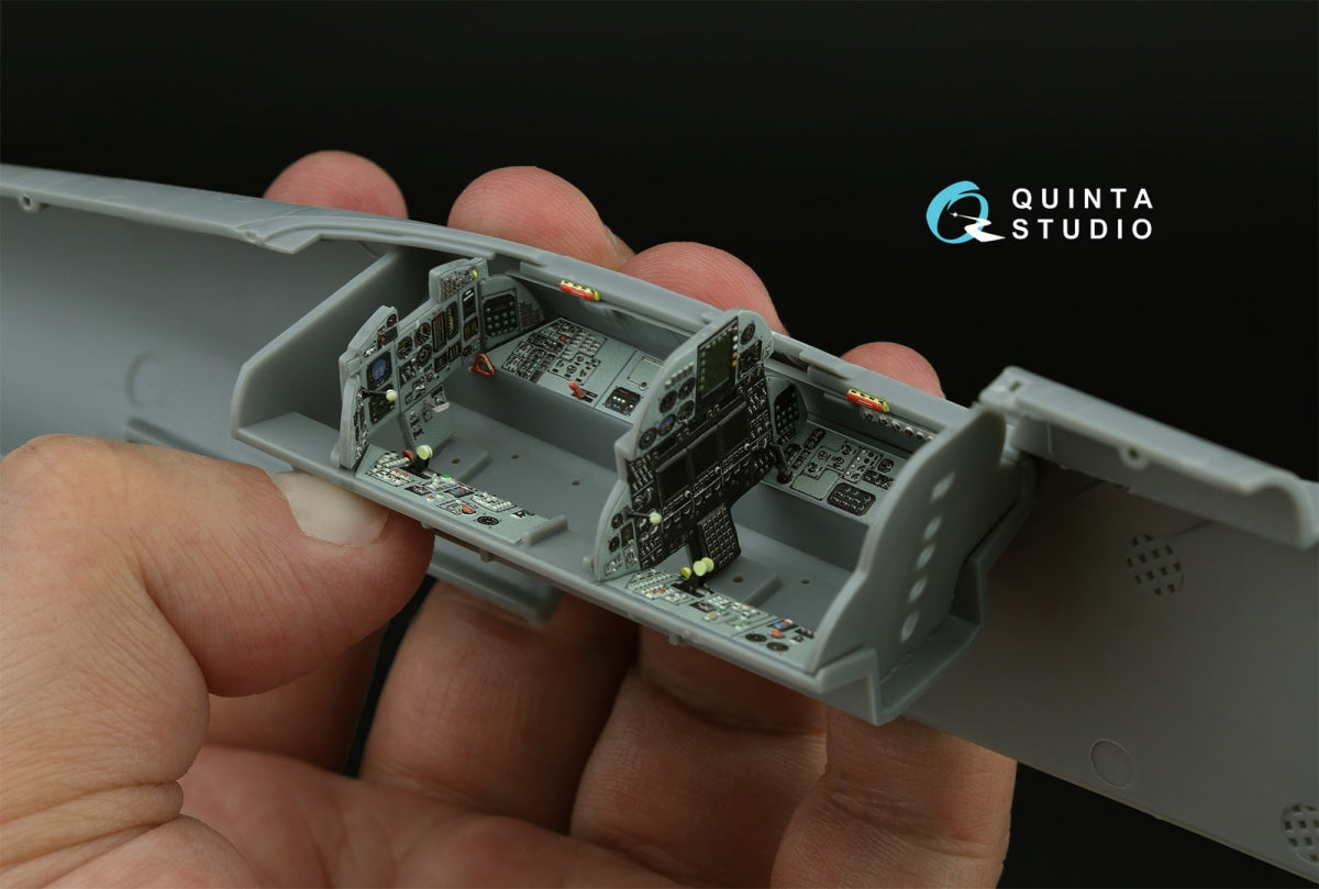 Quinta Studio QD48573 MiG-31M 3D-Printed &amp;amp; colored Interior on decal paper (Hobby Boss) 1/48 – imagen 7