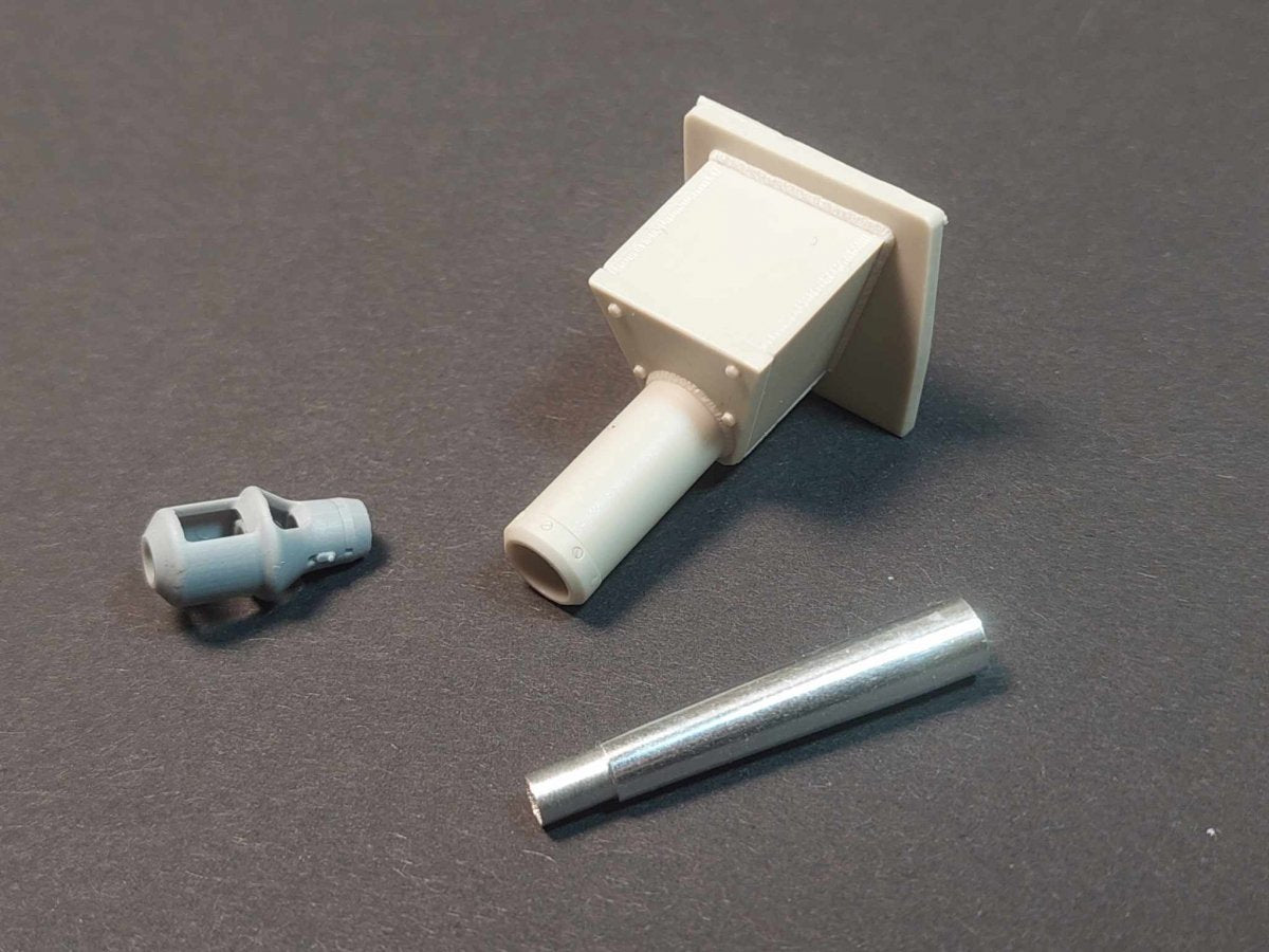 Panzer Art GB35-126 StuH III welded mantlet with StuG42 howitzer (Double baffle muzzle brake) 1/35 – image 2