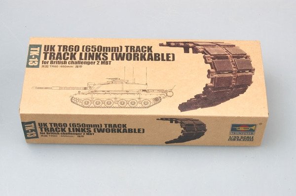 Trumpeter 02043 UK TR60 (650mm) track for British challenger 2 MBT 1/35