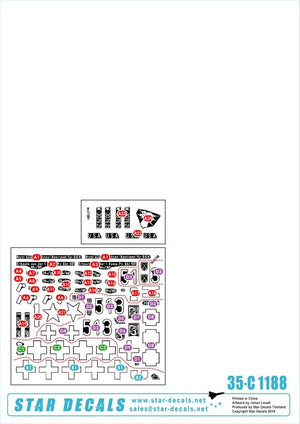 Star Decals 35-C1188 German Sherman 1/35 – zdjęcie 2