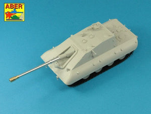 Aber 72L-67 170 mm A/T gun barrel for German Jagdpanzer E-100 1/72 – zdjęcie 6
