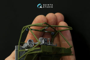 Quinta Studio QDS-35068 KAMAZ-43509 3D-Printed &amp;amp; colored Interior on decal paper (Zvezda) (Small version) 1/35 – image 7