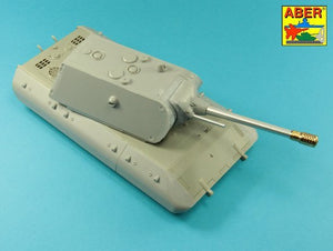 Canons Aber 35L-263 pour char allemand E-100 (Dragon), calibres 15 cm et 7,5 cm, échelle 1/35  – image 9