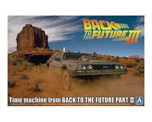 Aoshima 06438 Timemachine from BACK TO THE FUTURE Part III 1/24