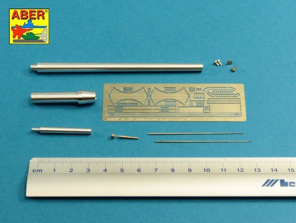 Aber 35L-225 Set of barrels for German Heavy Tank MAUS 1/35 – image 2