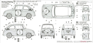 Hasegawa 20465 Subaru 360 1963 1st Japan GP CI Class 1/24 – immagine 7