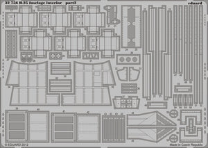 Eduard 32756 B-25 fuselage interior 1/32 HK Models – obrázek 3