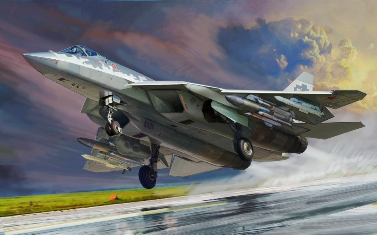 Zvezda 4824 SUKHOI SU-57 1/48 – image 2