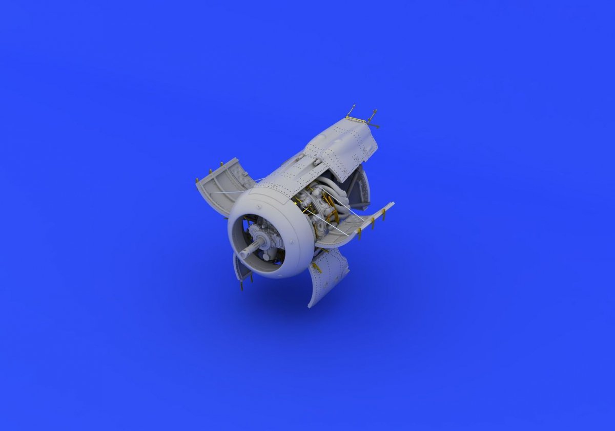 Eduard 672082 Fw 190A-8 engine 1/72 (EDUARD) – obrázek 6