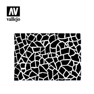 Vallejo ST-CAM003 Giraffe Camo WWII Stencil 1/32 – image 2
