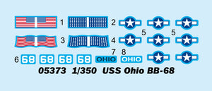 Trumpeter 05373 USS Ohio BB-68 1/350 – immagine 4