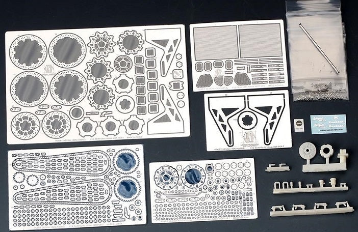 Hobby Design HD02-0351 Kawasaki Ninja H2R Detail-UP Set For Tamiya 14131 1/12 – immagine 2
