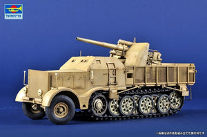 Trumpeter 09577 Schwerer Zugkraftwagen 18 t with 8.8cm Flak 1/35 – Bild 3