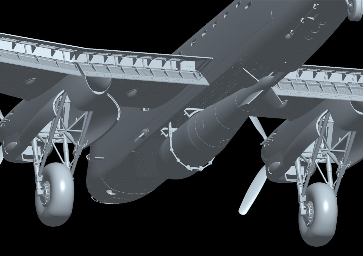 HK Models 01F007 Avro Lancaster B Mk.I Special Grand Slam 1/48 – obrázek 7