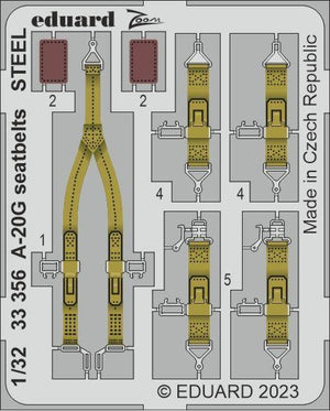 Eduard BIG33156 A-20G HONG KONG MODELS 1/32 – Bild 4