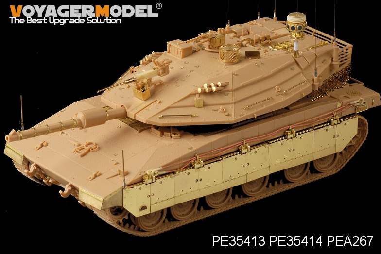 Voyager Model PEA267 IDF Merkava MBT IV WindBreaker Active Protection System (GP) 1/35 – Bild 2