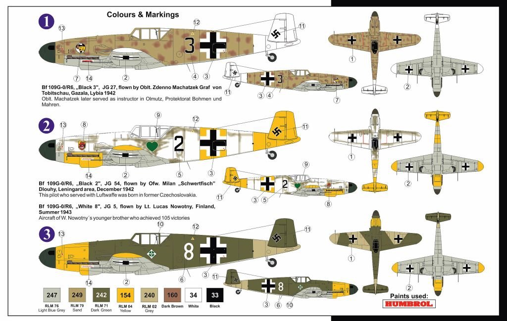 AZ Model AZ7546 MESSERSCHMITT BF 109G-0/R-6 1/72 – obrázek 2