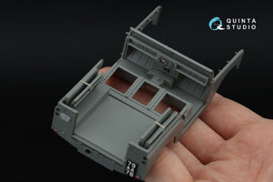 Quinta Studio QD+35139 Land Rover 88 series II family 3D-Printed &amp;amp; colored Interior on decal paper (AK Interactive) (with 3D-printed resin parts) 1/35 – obrázek 12