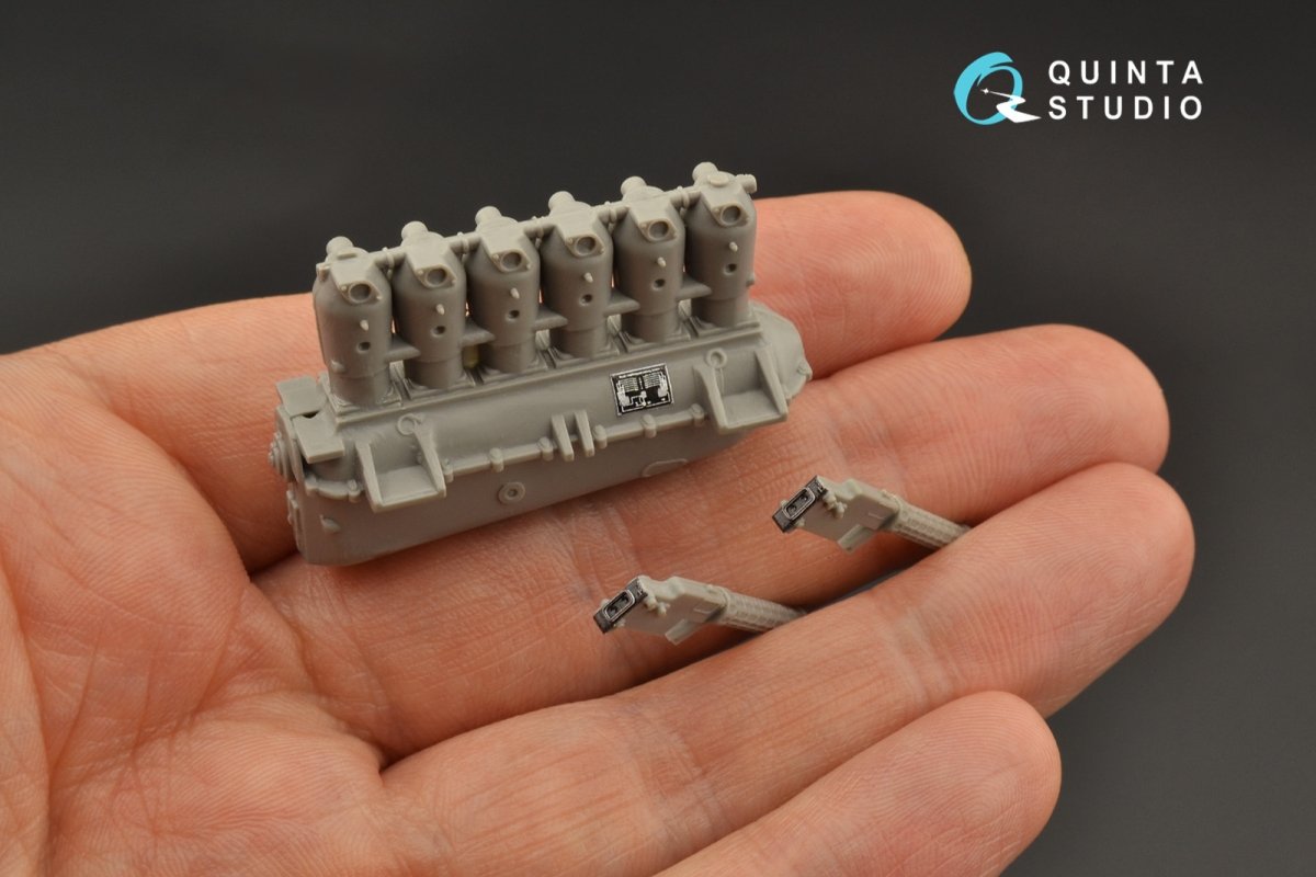 Quinta Studio QD32112 Pfalz D.III 3D-Printed &amp;amp; colored Interior on decal paper (Roden) 1/32 – image 7