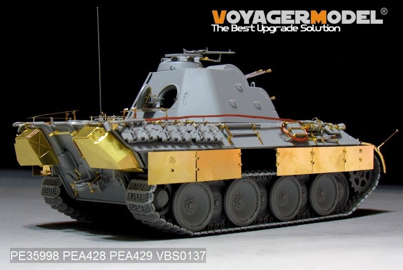 Voyager Model PE35998 WWII German FlaKPanzer V FlaKvierling 20mm MG 151/20 Basic For TAKOM 2105 1/35 – obrázek 5